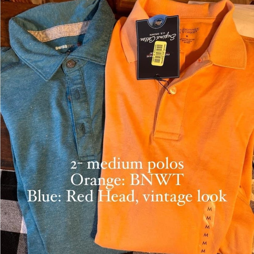Men’s size medium polo lot